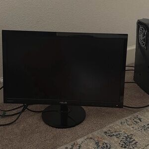 ASUS Black LED Desktop Monitor with Round Stand